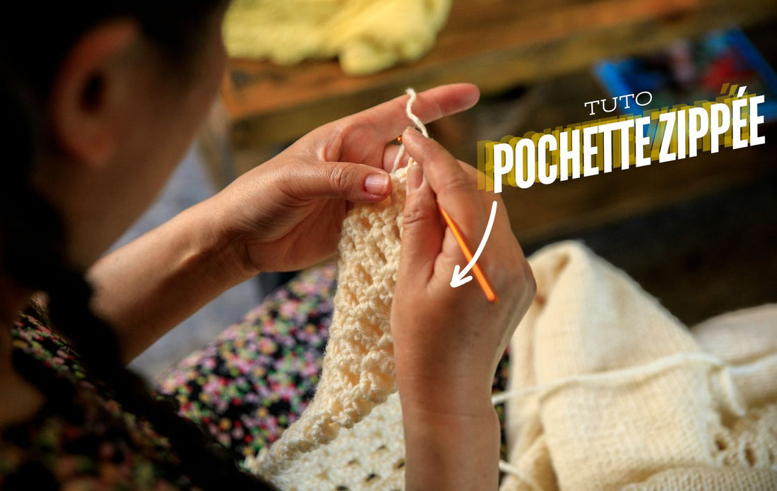 tuto pochette zippée