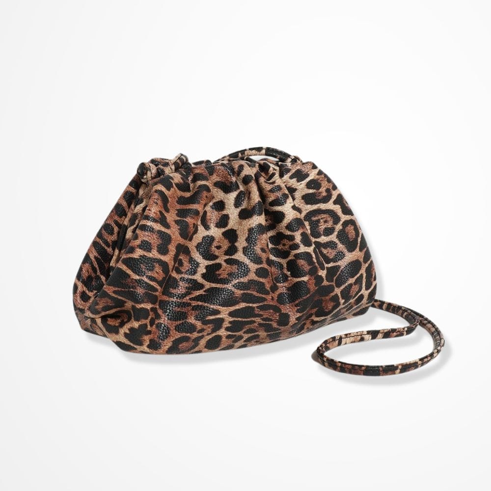 Sac Bandoulière Léopard Cuir - Wild Elegance