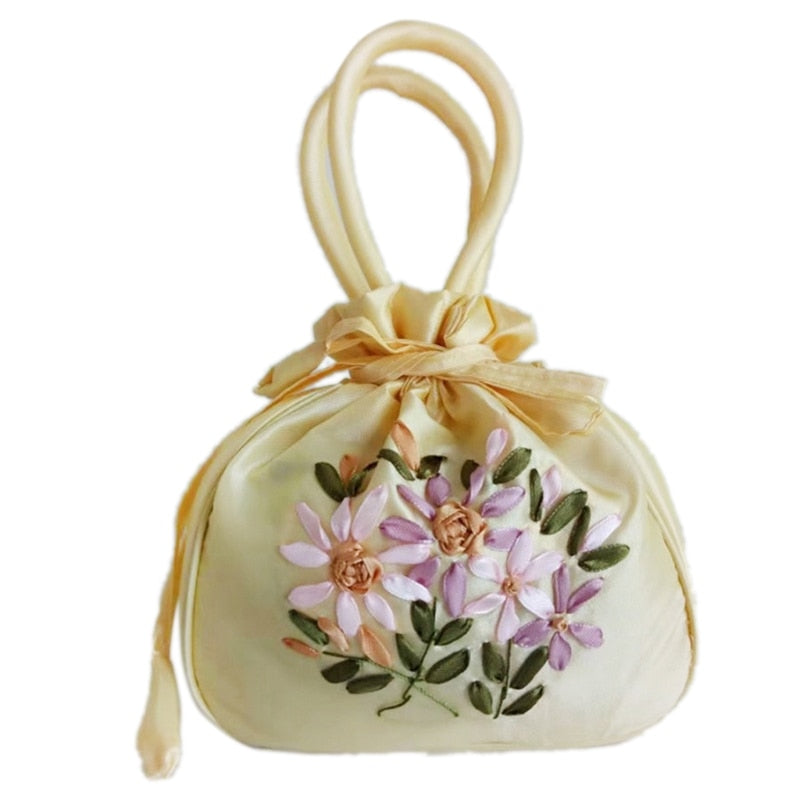 Sac à Main Bourse pour Femme Fleuri - Charm'Flora