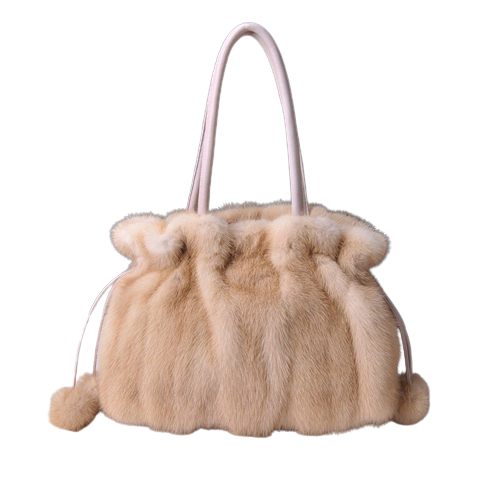 Sac à Main en Fourrure pour Femme - FurryChic