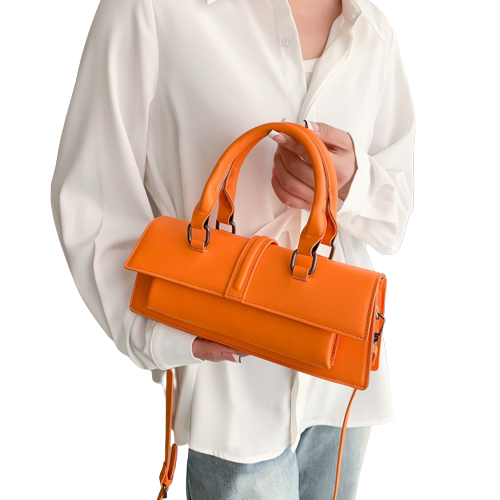 Sac à Main Orange Femme - Glam Bag