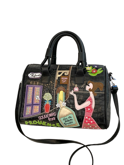 Sac à Main avec Dessin de Femme - GlamTouch