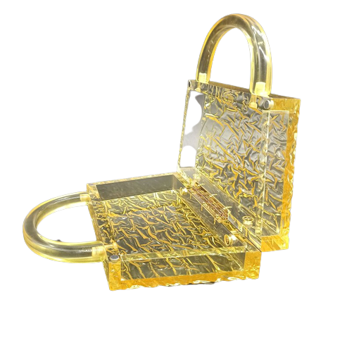 Sac à Main Femme Transparent - Diamant Clarity