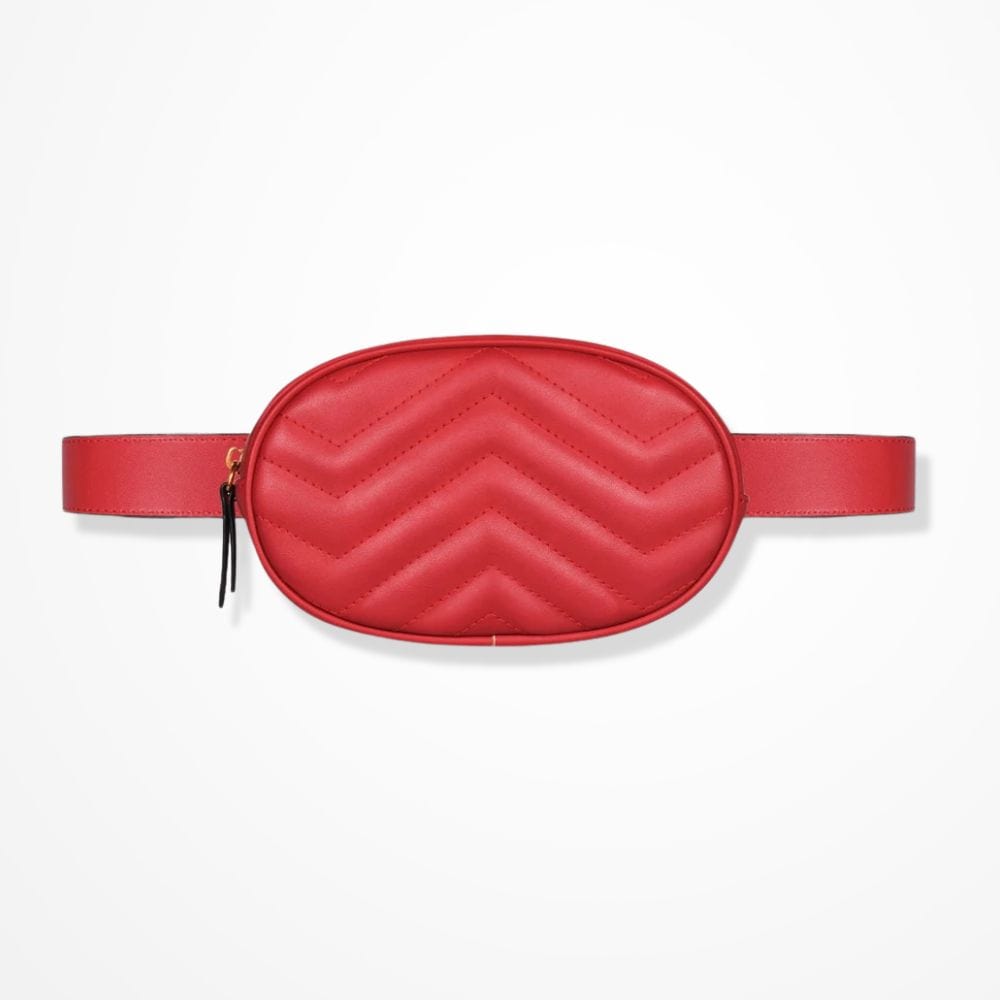 Ceinture Pochette Femme  Rouge