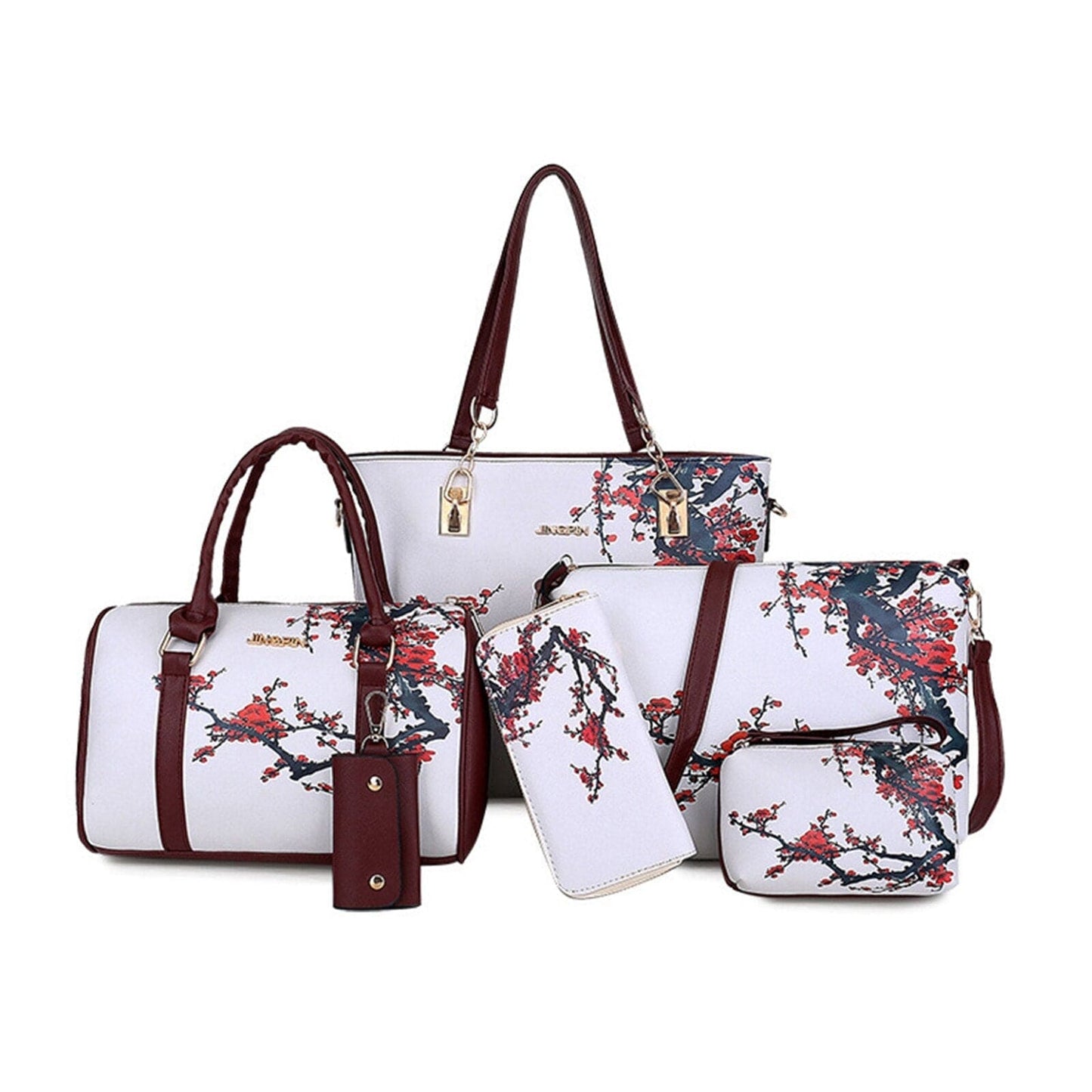 Ensemble Sac à Main Femme - Diva Luxe Blanc