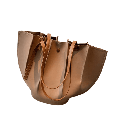 Grand Sac à Main Cabas Femme - FashionTote Kaki / 43x17x32cm