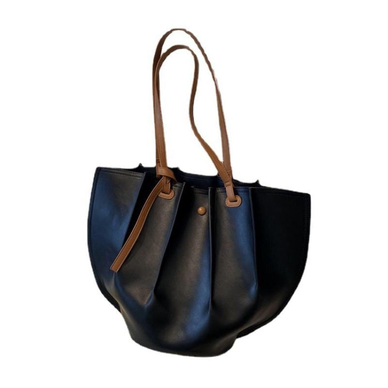 Grand Sac à Main Cabas Femme - FashionTote Noir / 43x17x32cm