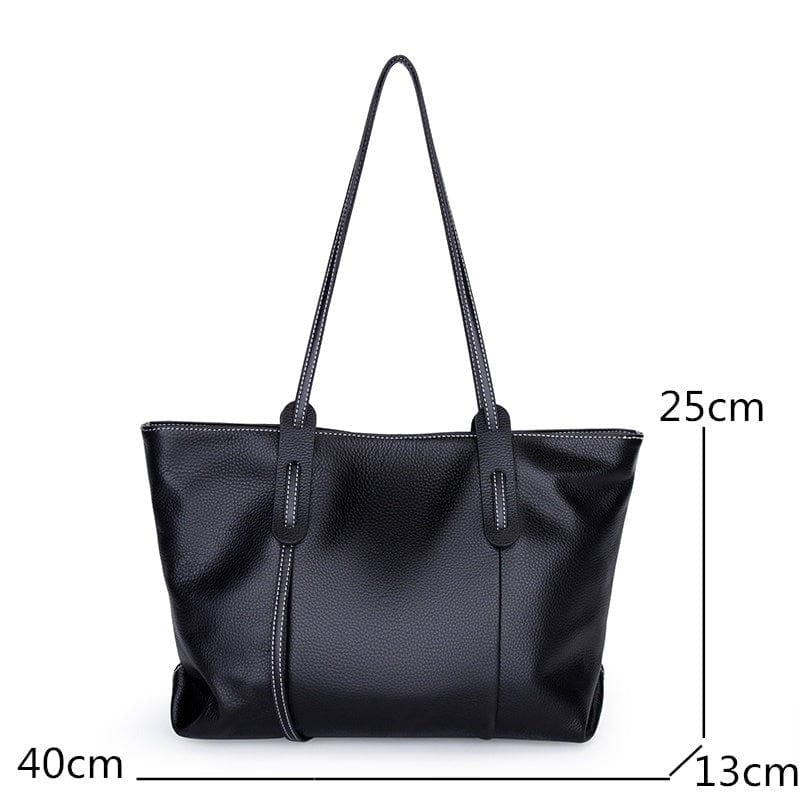 Grand Sac à Main Femme Noir Rectangle - Glamure