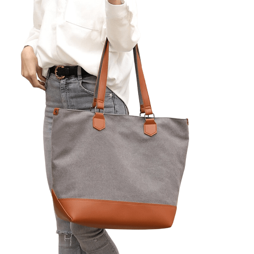 Grand Sac à Main Femme Tipe Cabas Moderne - LuxeTote