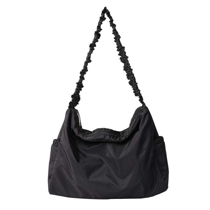 Grand Sac à Main Noir Femme Souple - Noiréclat Noir / 35x25x13cm