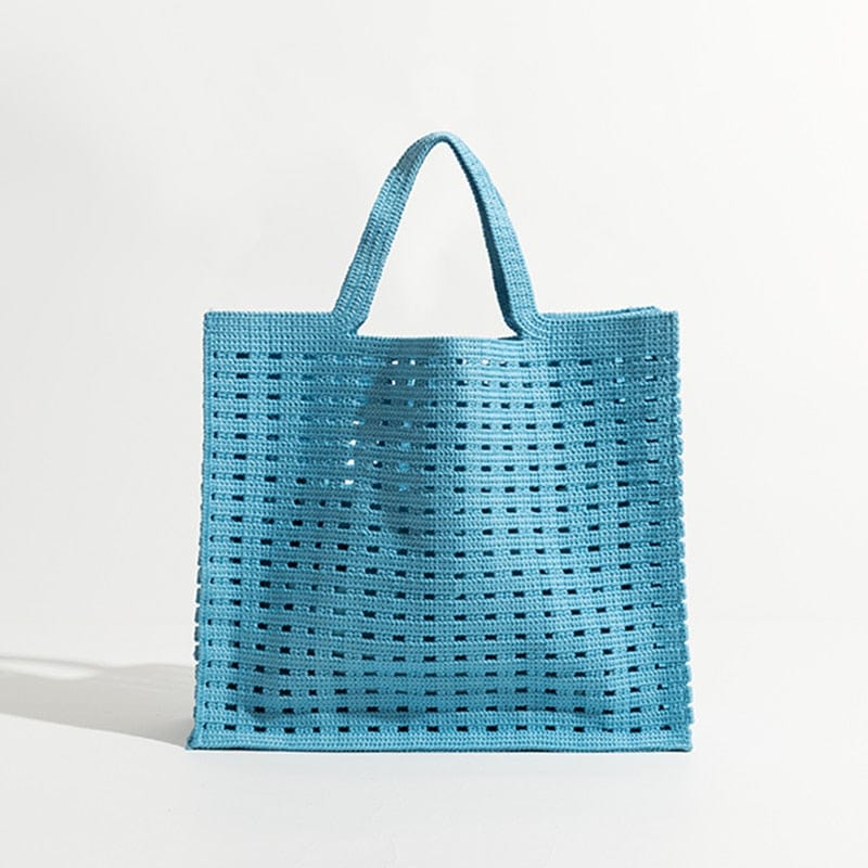 Grand Sac À Mains Femme - La Modeo Bleu