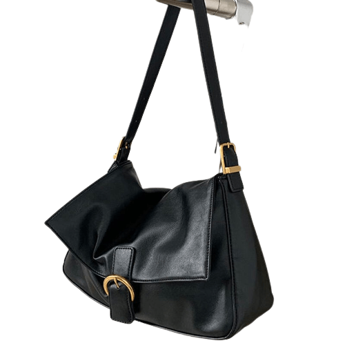 Grand Sac Besace Femme Noir - NoirShade Noir