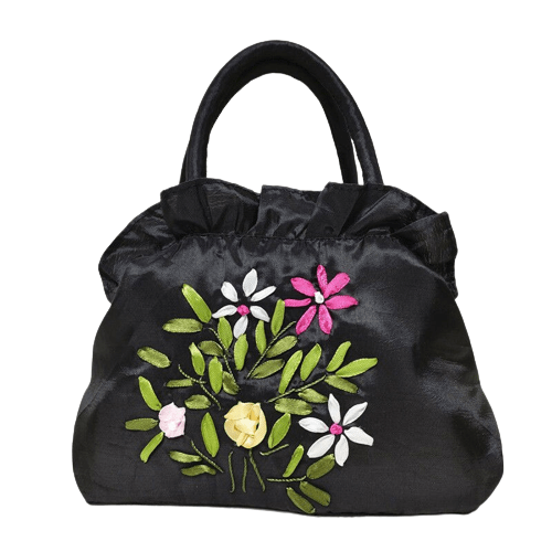 Jolie Sac A Main Pas Trop Cher Pour Femme - ÉléganceAbordable Noir / 22x16cm