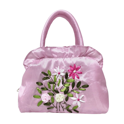 Jolie Sac A Main Pas Trop Cher Pour Femme - ÉléganceAbordable Rose / 22x16cm