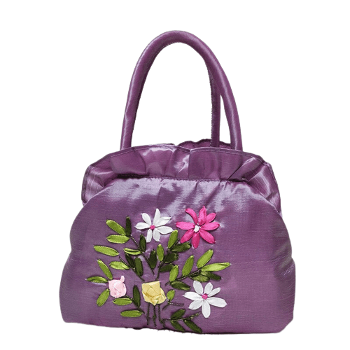 Jolie Sac A Main Pas Trop Cher Pour Femme - ÉléganceAbordable Violet / 22x16cm