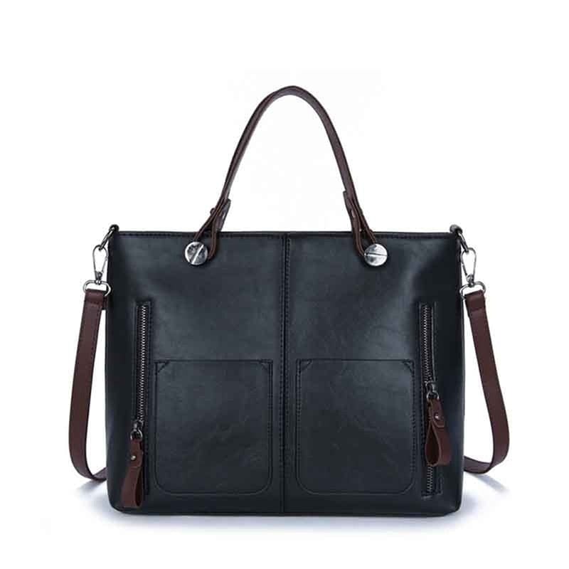 Les Sacs à Main Pour Femme - FemAccessories Noir / 31x26x12cm