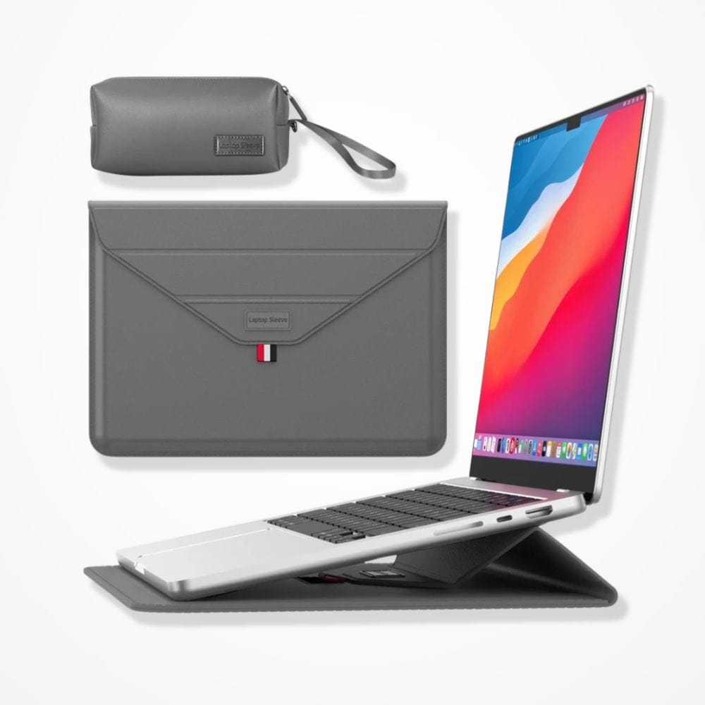 Macbook Pochette  Gris / 13/14 pouces