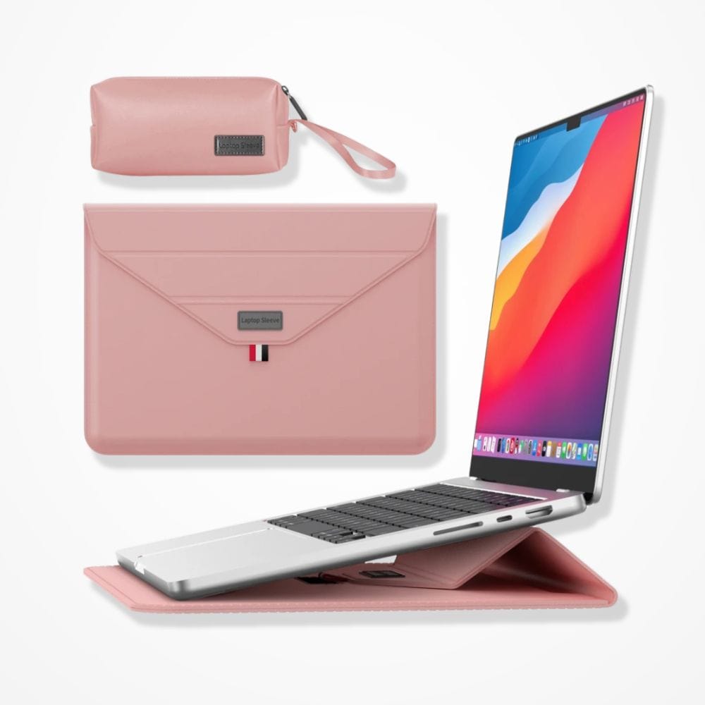 Macbook Pochette  Rose / 13/14 pouces