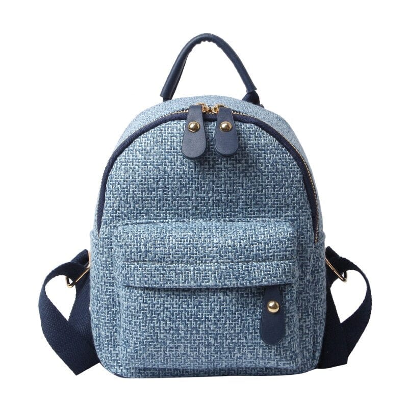 Mini Sac à Dos Discret - MiniStyle Bleu / 19x13x23cm