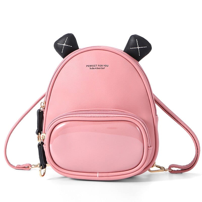 Mini Sac à Dos Femme Kawaii - CharmeFéminin Rose