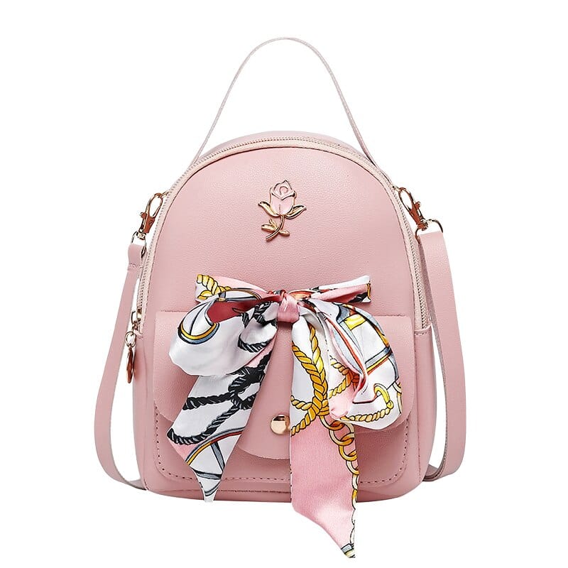 Mini Sac à Dos Femme Luxe - ChicLuxe Rose