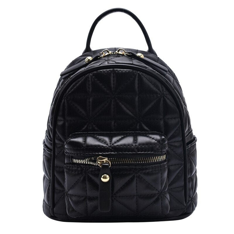 Mini Sac à Dos Femme Mignon - Charm'Elle Noir