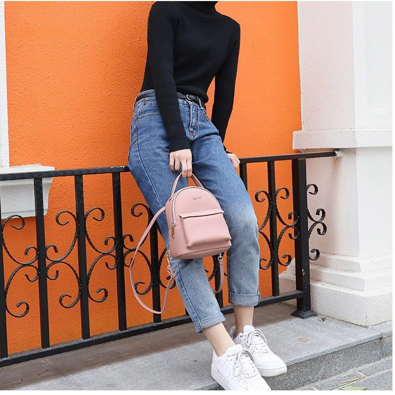 Mini Sac à Dos Femme Rose - Rose Boost Rose