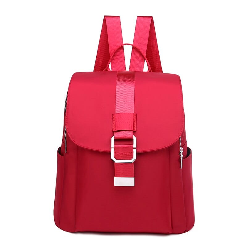 Mini Sac à Dos Femme Simple - Élégance Urbaine Rouge