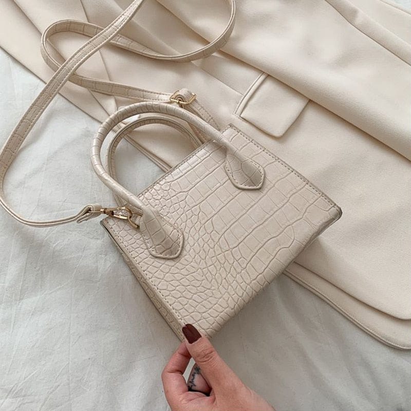 Mini Sac à Main - Charm Baggy Blanc