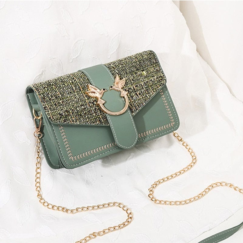 Mini Sac Bandoulière Femme - StyleSac Vert