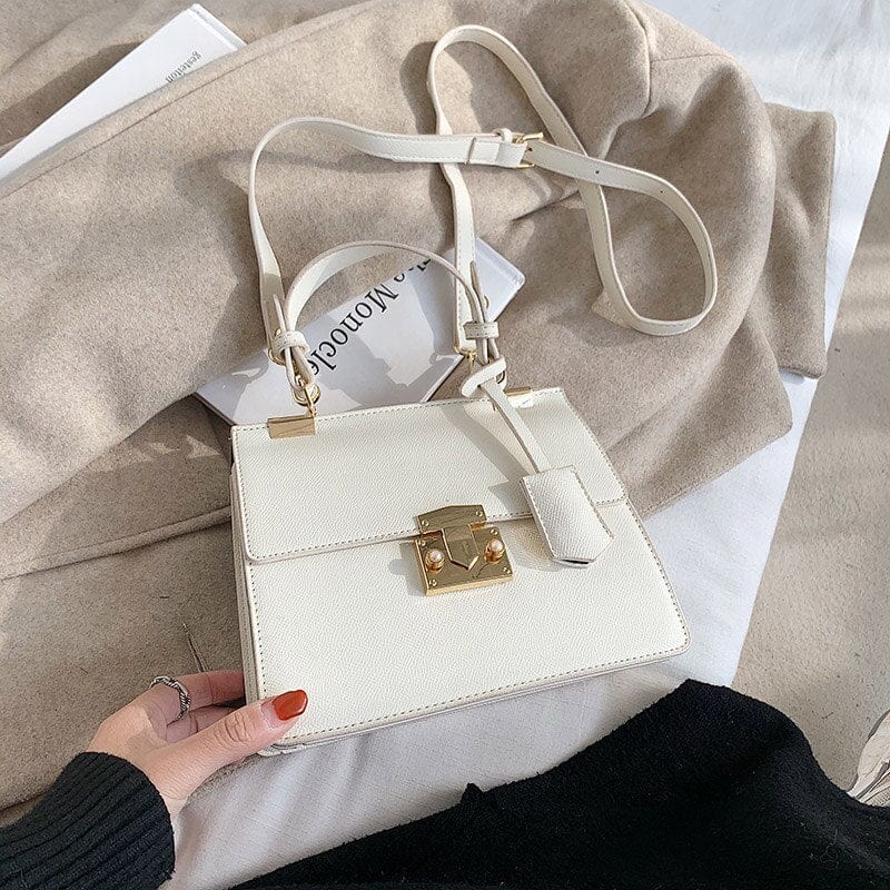 Mini Sac Bandoulière Femme Tendance - Style Chic Blanc