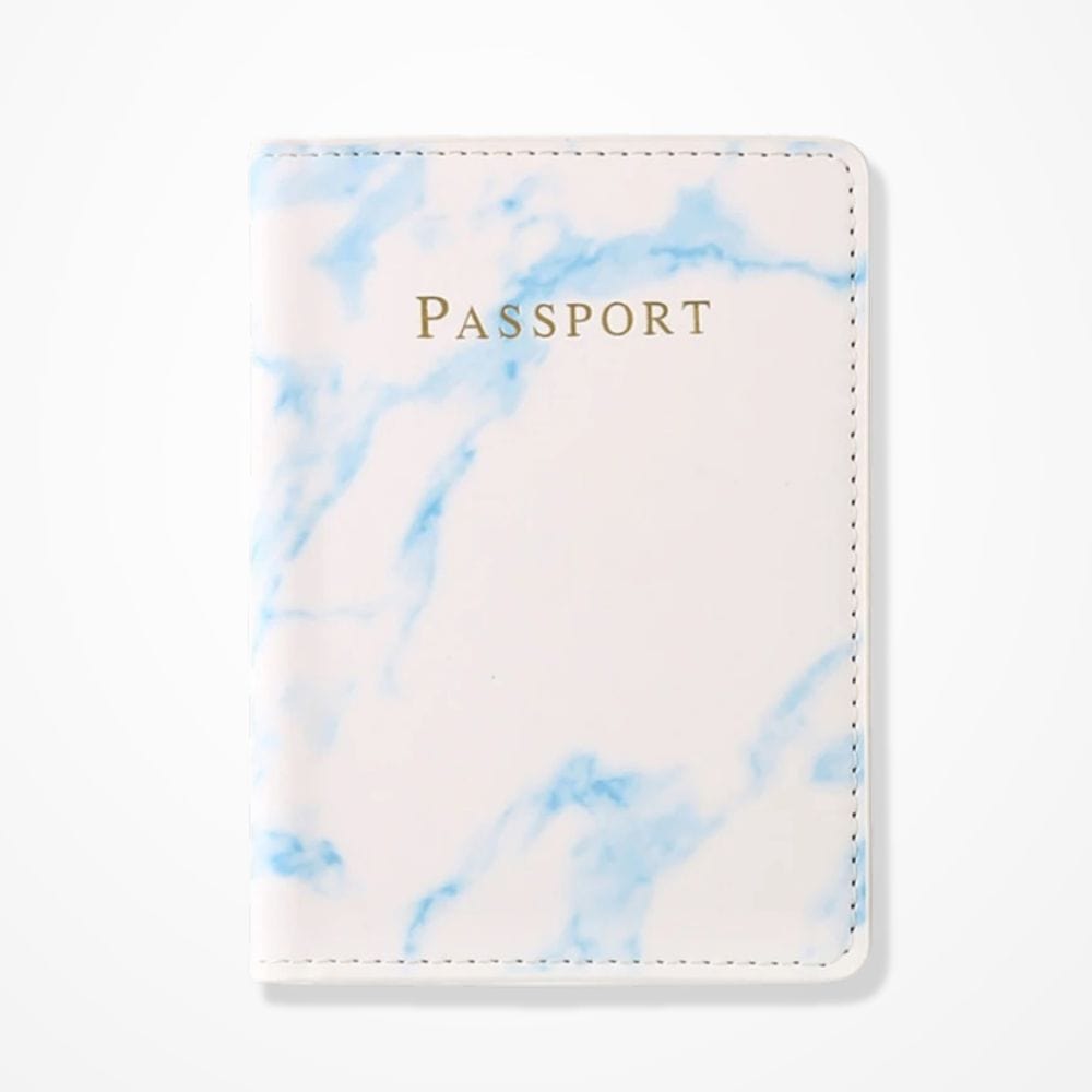 Passeport Pochette  Bleu