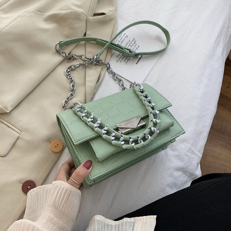 Petit Sac à Bandoulière Femme - StyleChic Vert