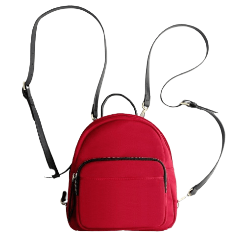 Petit Sac à Dos Balade Femme - ChicFolie Rouge