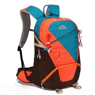 Petit Sac à Dos Homme Imperméable - Aquaflex Bleu - Orange