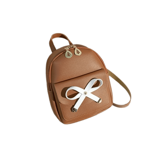 Petit Sac à Dos Imperméable Femme - AquaGuard Marron