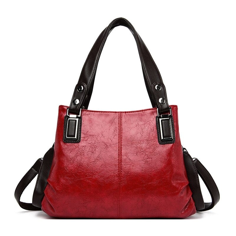 Petit Sac à Main Bandoulière - Sac Charme Rouge