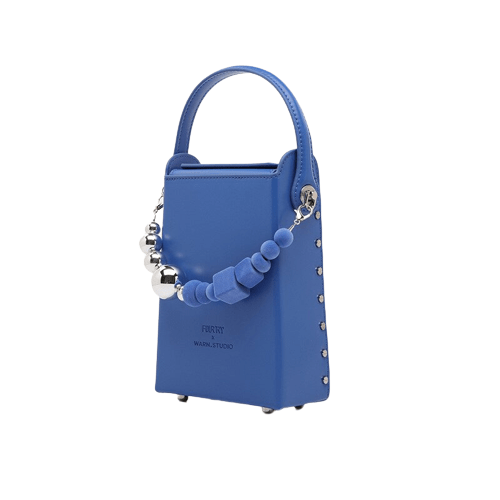 Petit Sac A Main Femme Bleu - BleuChic Bleu / 11x12 cm