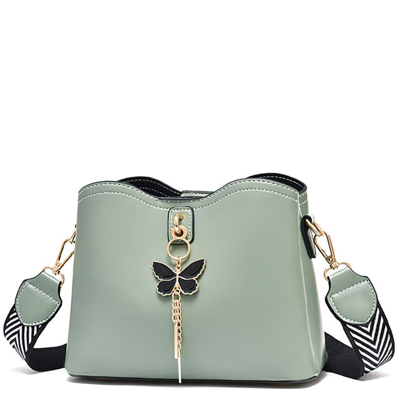 Petit Sac à Main Femme Papillon - FlutterPurse Vert