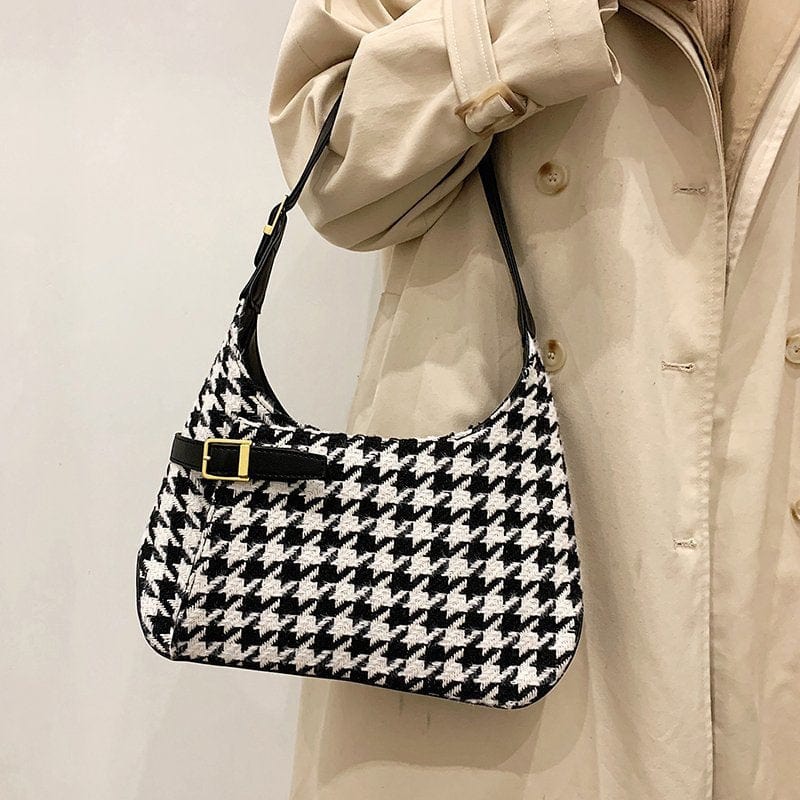 Petit Sac à Main Noir et Blanc - Noirélégance