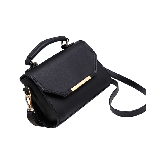 Petit Sac à Main Rigide Femme - FashionBag Noir uni