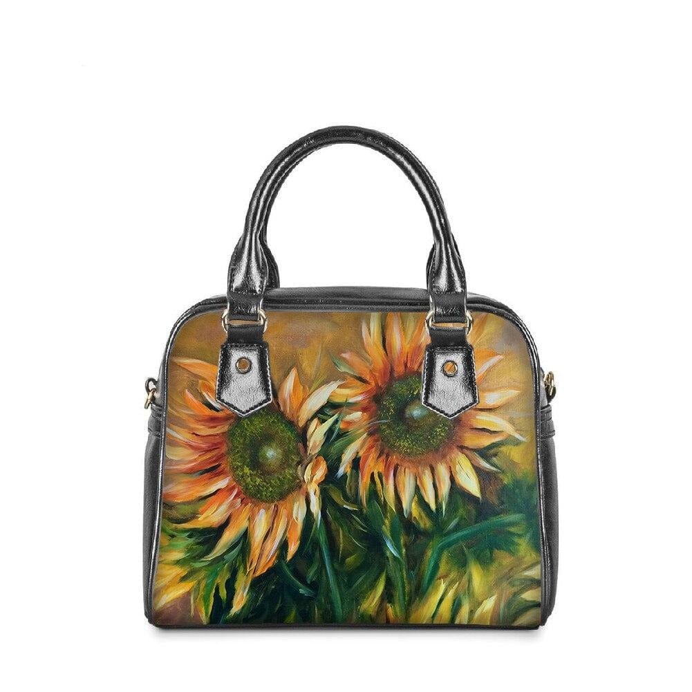 Petit Sac à Main Tournesol - Sunvy Façon peinture