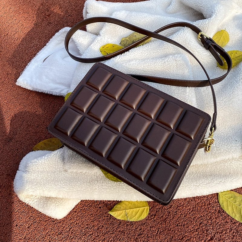 Petit Sac Bandoulière Chocolat - ChocoChic