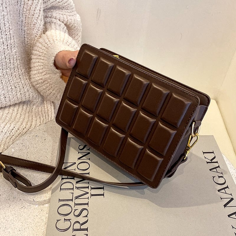 Petit Sac Bandoulière Chocolat - ChocoChic