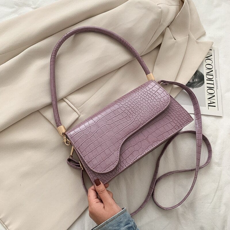 Petit Sac Bandoulière Élégant Femme - Mini Chic Violet