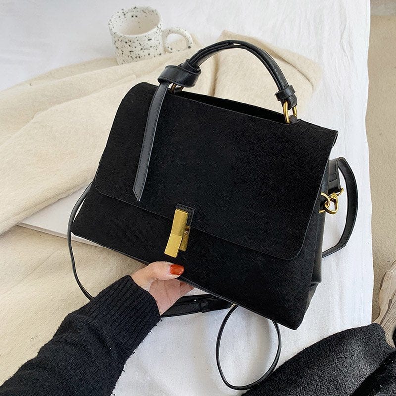 Petit Sac Bandoulière Femme Fashion - ModaFemmes Glam Noir