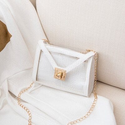 Petit Sac Bandoulière Femme - MiniChic White bag