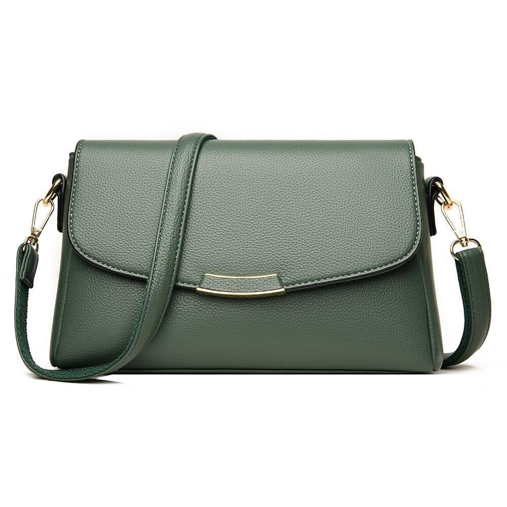 Petit Sac Bandoulière Femme Sobre - CharmeElégant Vert