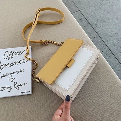 Petit Sac Bandoulière Femme Voyage - FashionEasy Jaune