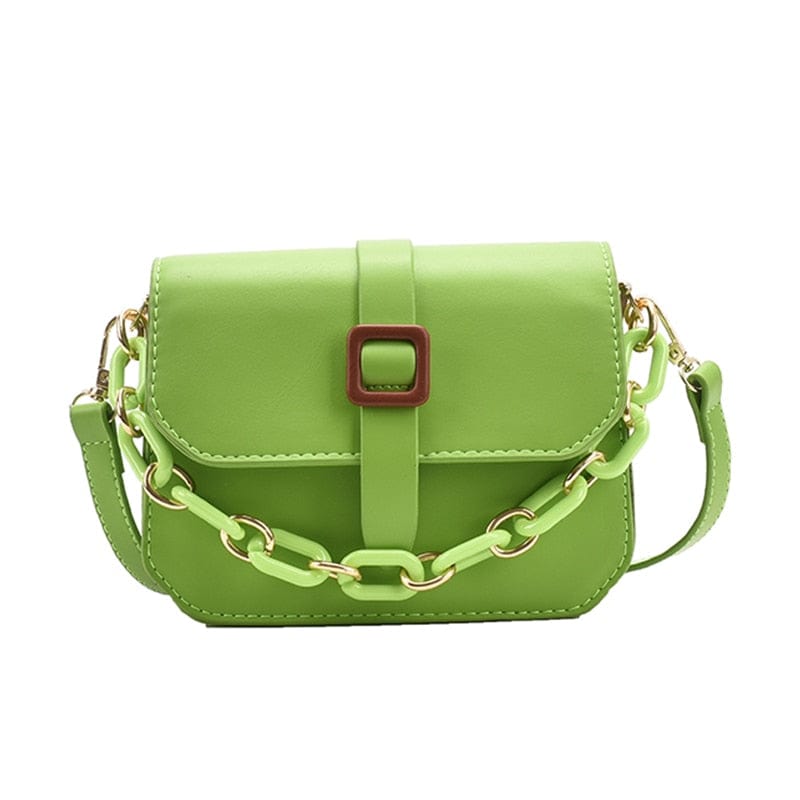 Petit Sac Bandoulière Vert - Vertissime Bougé Vert